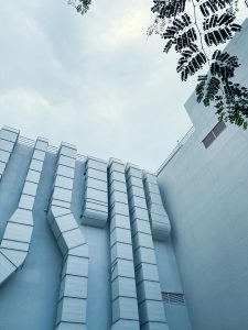 duct work on building